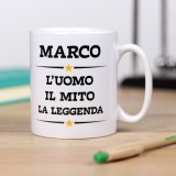 Tazza personalizzata – Uomo leggendario