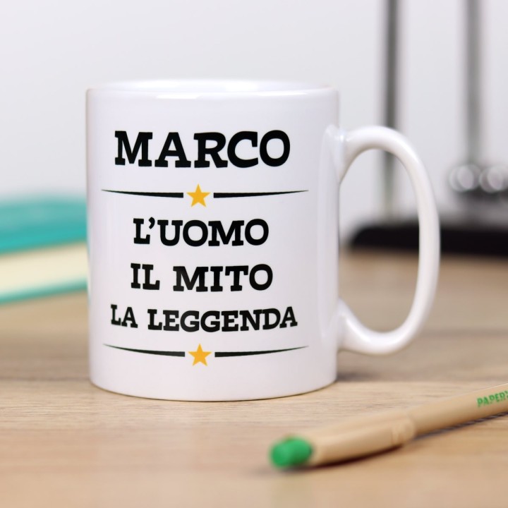 Tazza personalizzata – Uomo leggendario