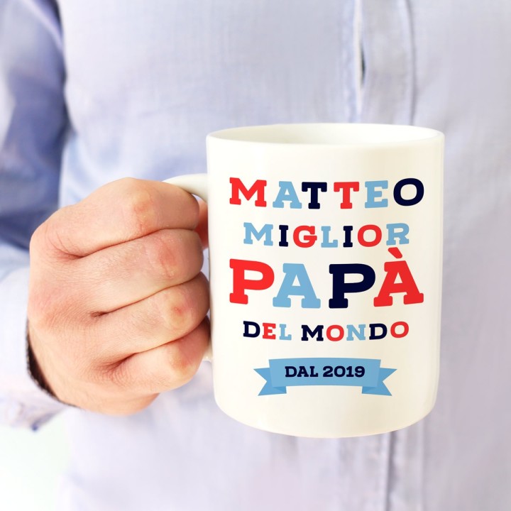 Tazza personalizzata - Miglior Papà