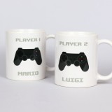 Tazze personalizzate - Player 1 & Player 2