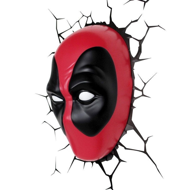 Luce da parete 3D Deadpool