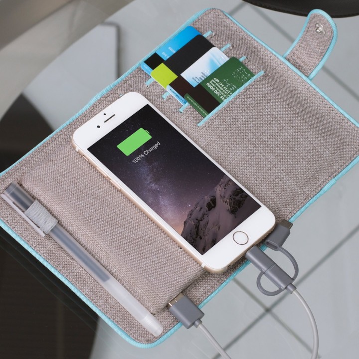 Porta passaporto Power Bank
