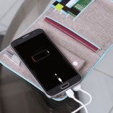 Porta passaporto Power Bank