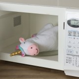 Unicorno riscaldabile da microonde