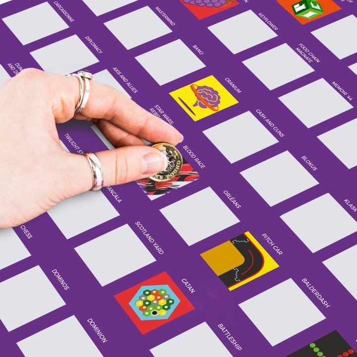 Poster 100 Giochi in scatola da giocare