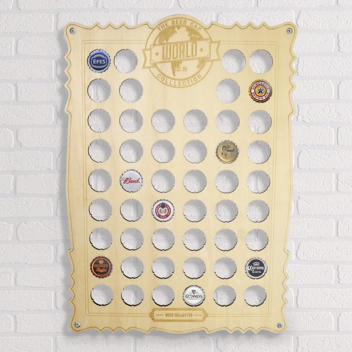 Espositore tappi di birra