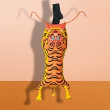 Tigre tibetana da viaggio