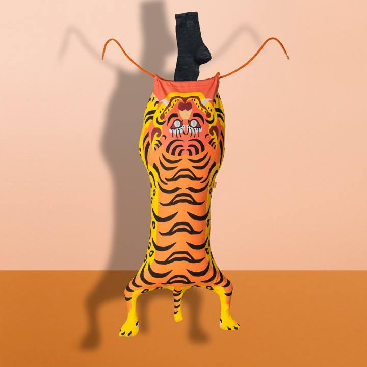 Tigre tibetana da viaggio