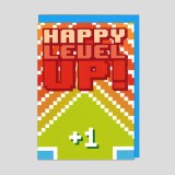 Biglietto di auguri Level Up