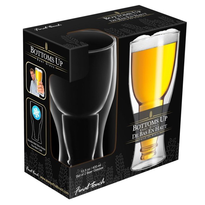 Bicchieri da Birra Bottoms Up