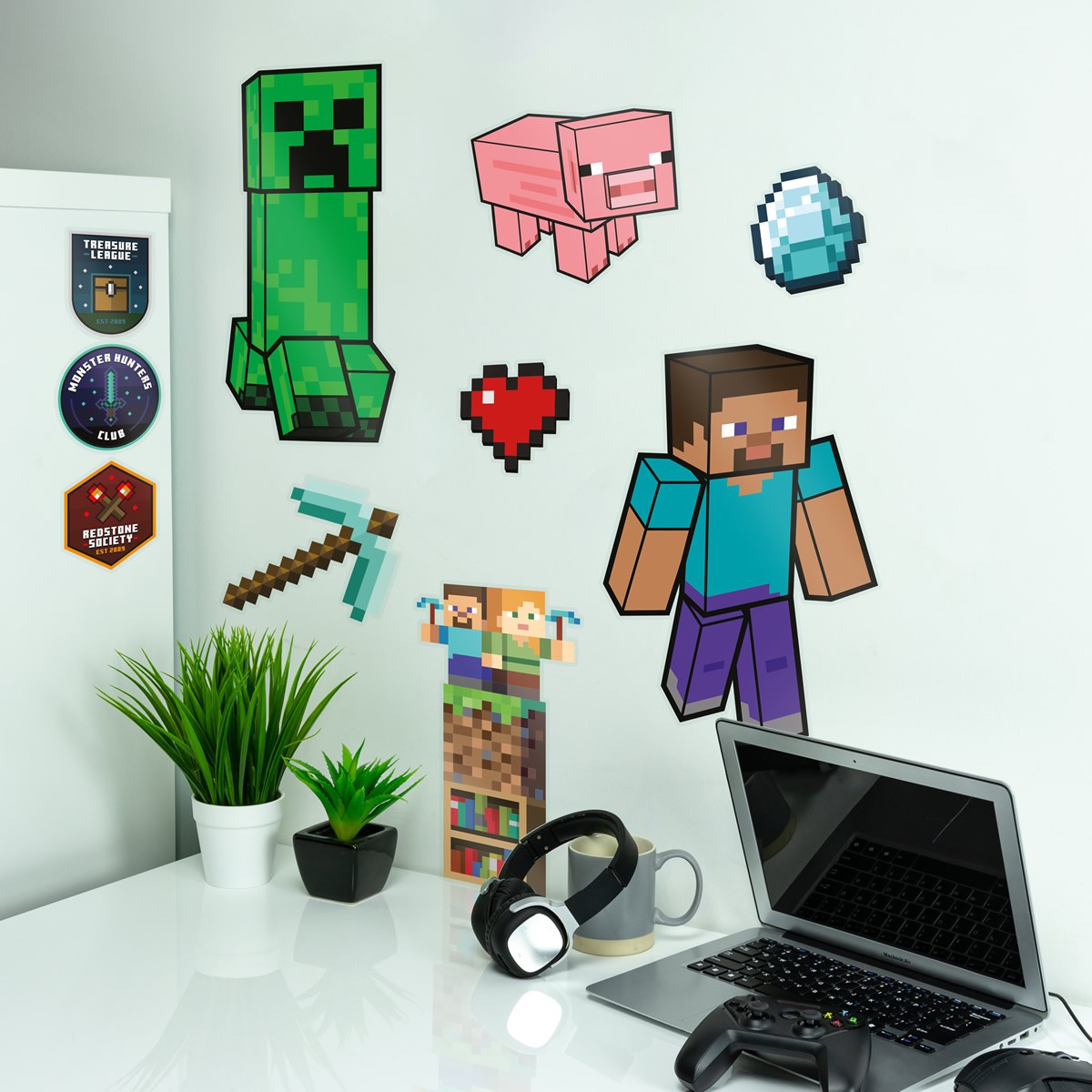Adesivi da parete Minecraft