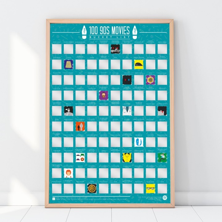 Poster 100 film degli anni '90