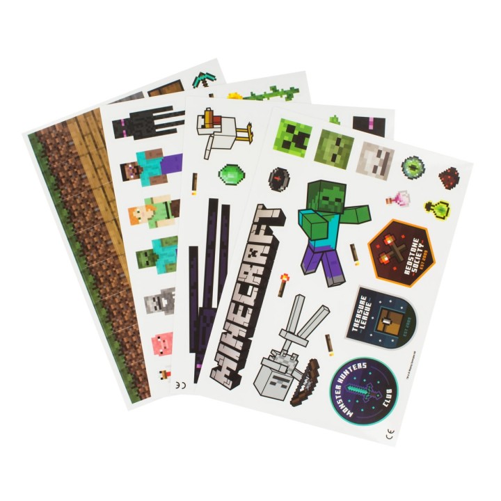 Set di adesivi di Minecraft