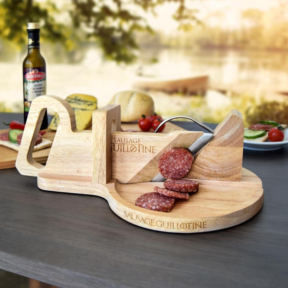 Ghigliottina affetta salame
