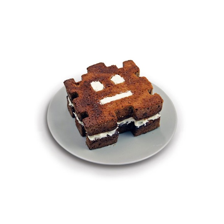 Stampo da Torta Space Invaders