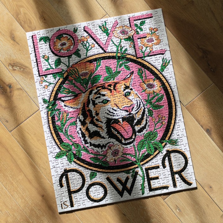 Puzzle Tiger Power