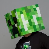 Maschera Creeper Minecraft