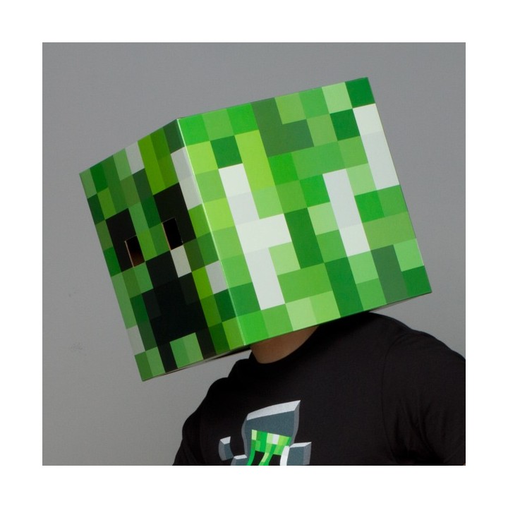 Maschera Creeper Minecraft