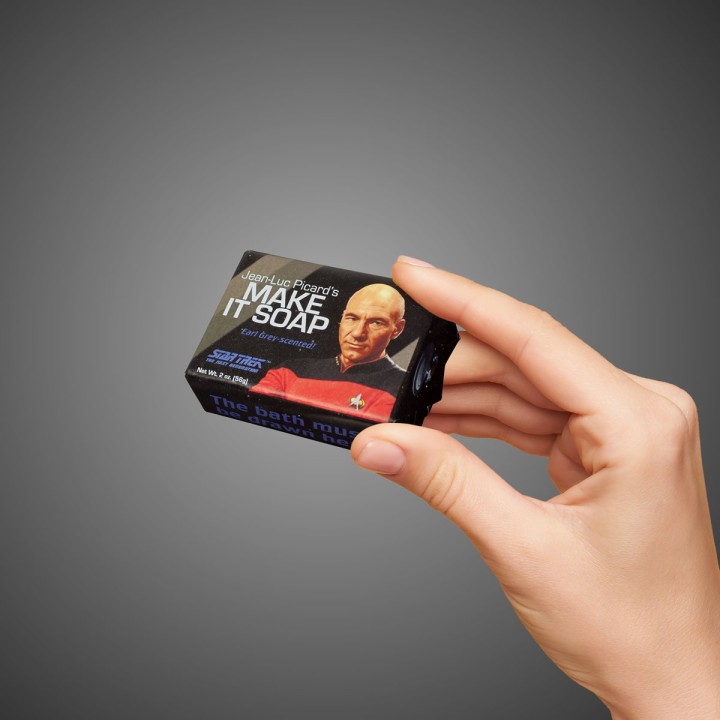 Mini saponetta Capitano Picard