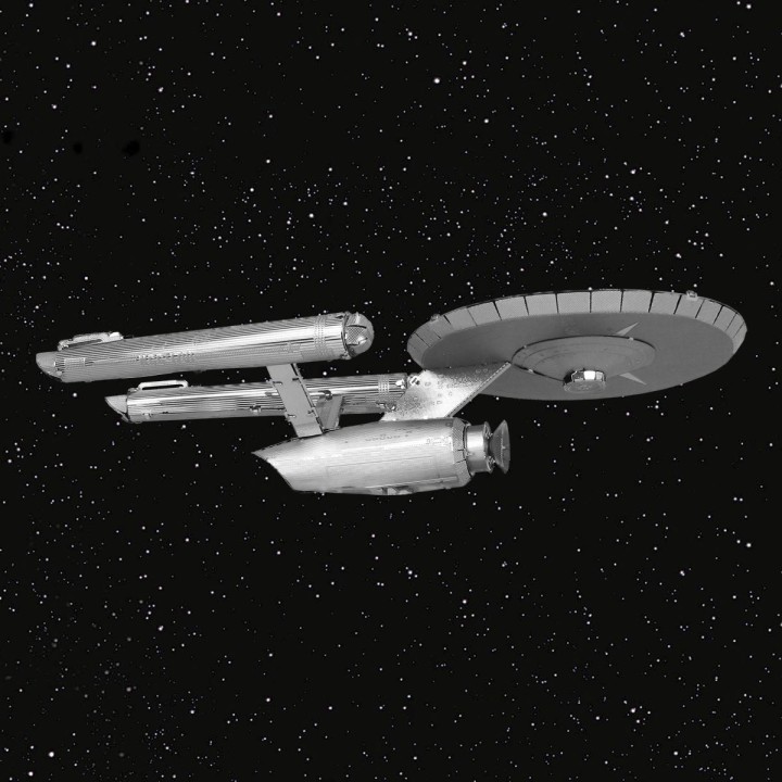 Modellino da montare Enterprise NCC-1701