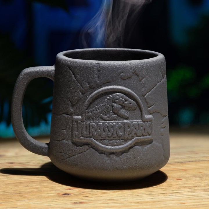 Tazza fossile Jurassic Park