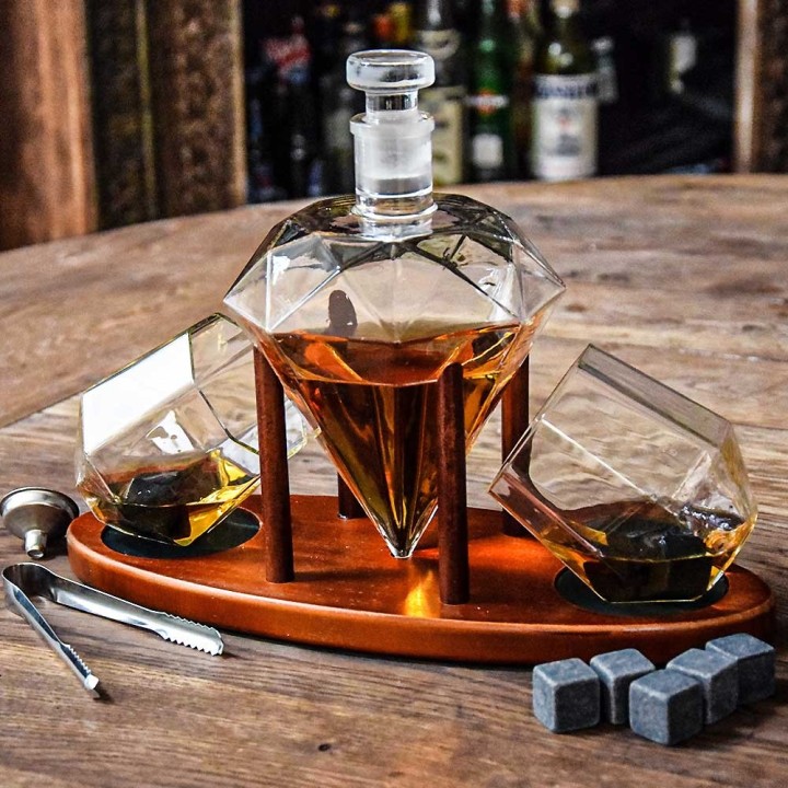 Set decanter diamante