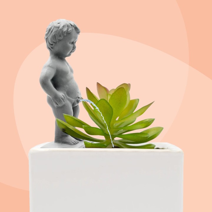 Statua da vaso Pee