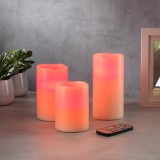 Candele LED multicolore
