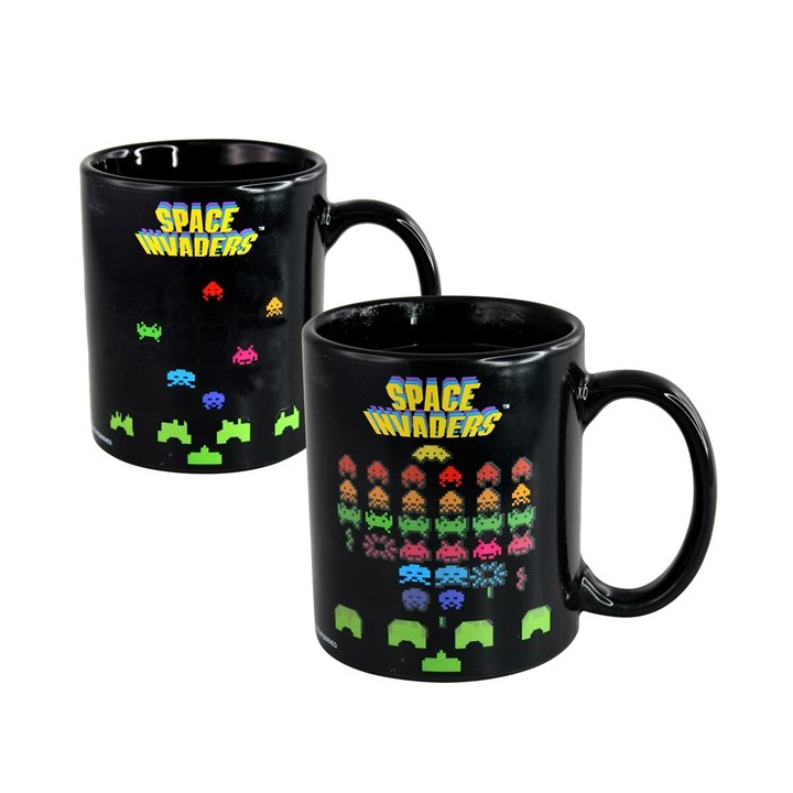 Mug Space Invaders Termosensibile