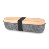 Astuccio in feltro e legno