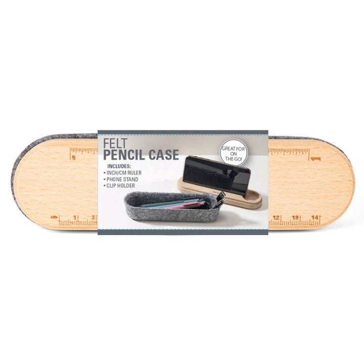 Astuccio in feltro e legno