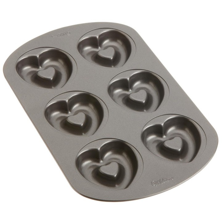 Teglia ciambelle a forma di cuore