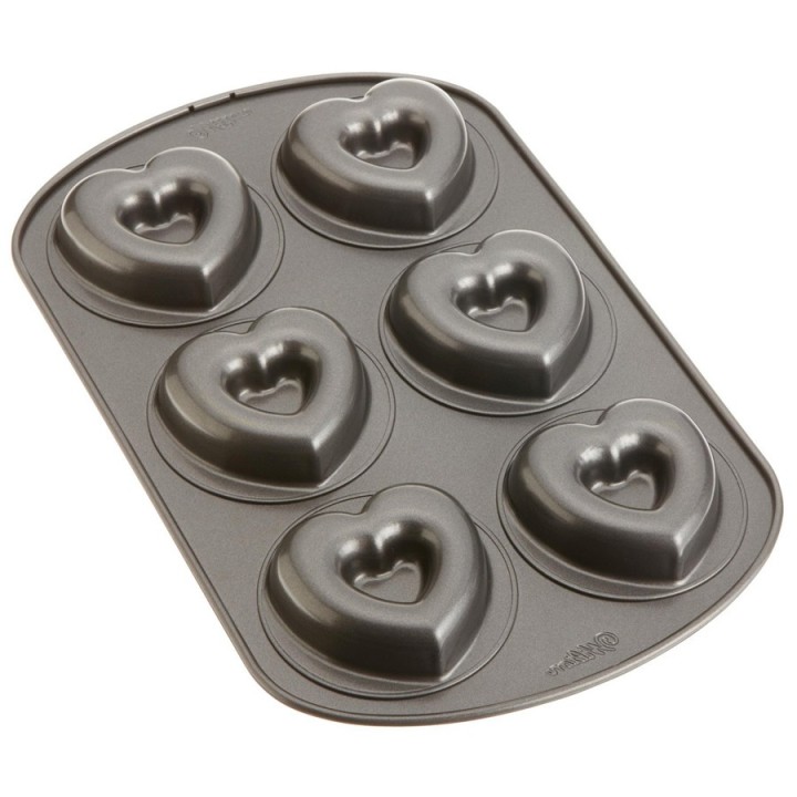 Teglia ciambelle a forma di cuore