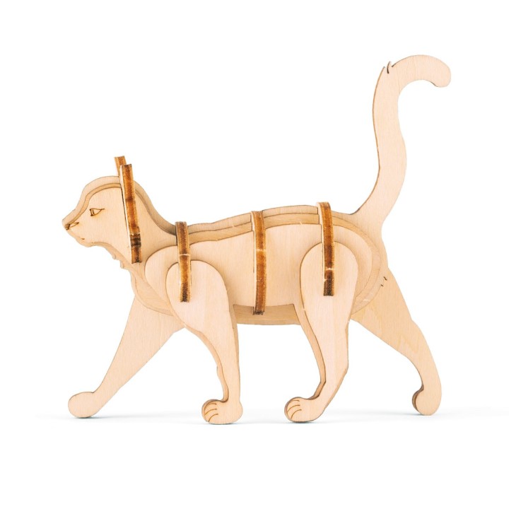 Puzzle 3D Gatto