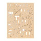 Puzzle 3D Gatto