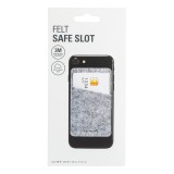 Portatessere in feltro per smartphone
