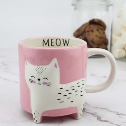 Tazza gatto con zampine