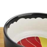 Doppia ciotola per animali Sushi