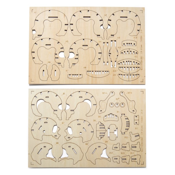 Puzzle 3D Teschio
