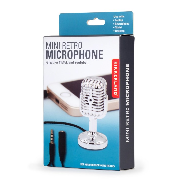 Mini microfono retrò