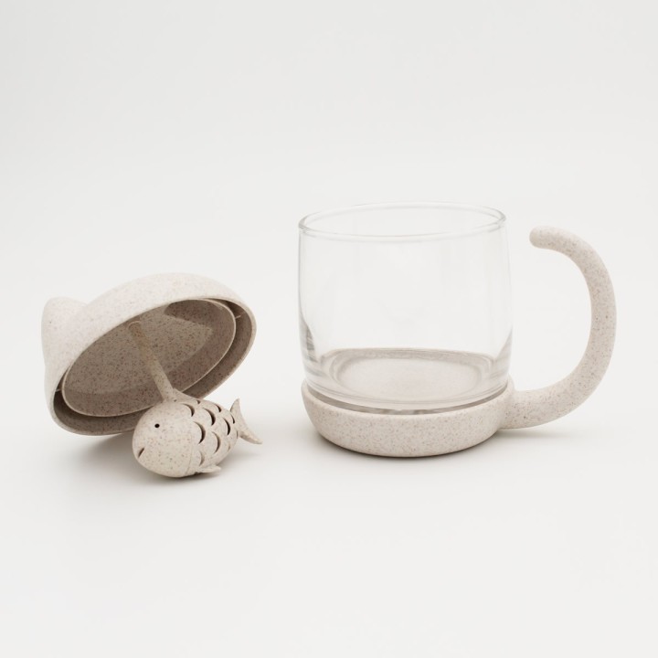 Tazza Gatto con infusore