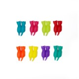 Segna bicchieri Gatti Arcobaleno