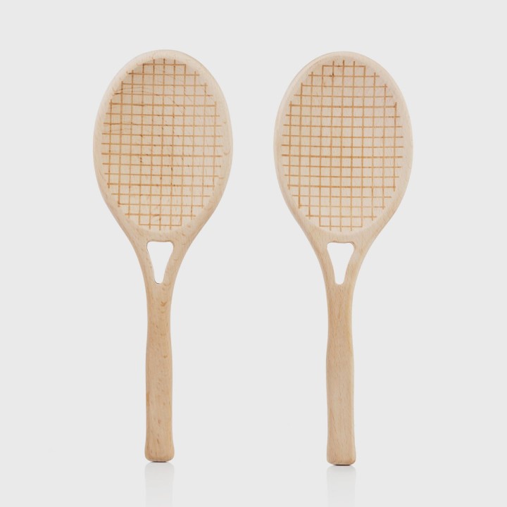 Racchette da tennis per insalata