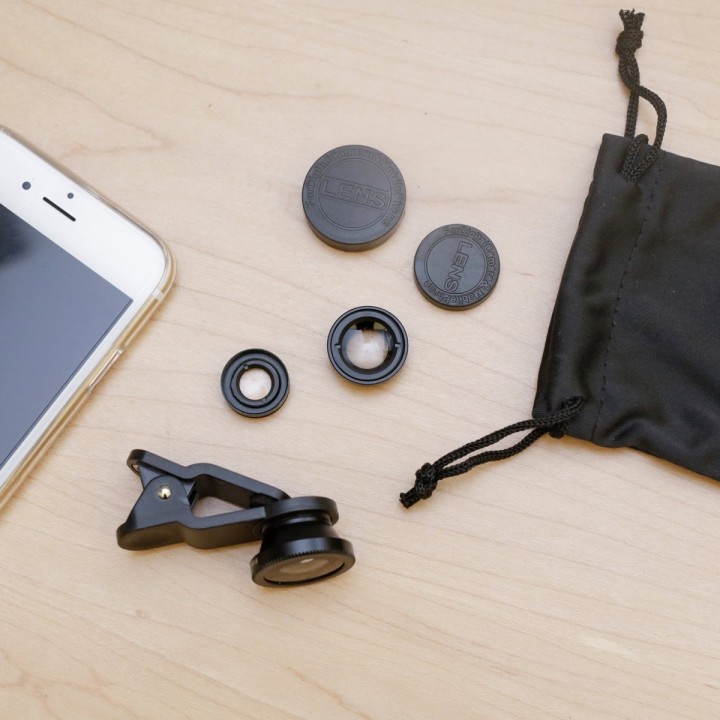 Obiettivi a clip per smartphone