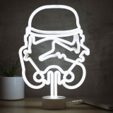 Lampada Stormtrooper stile neon