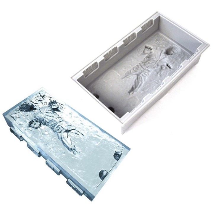 Stampo in Silicone Han Solo in Carbonite Deluxe