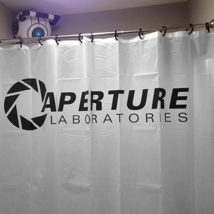 Tenda Doccia Portal 2 Aperture Laboratories