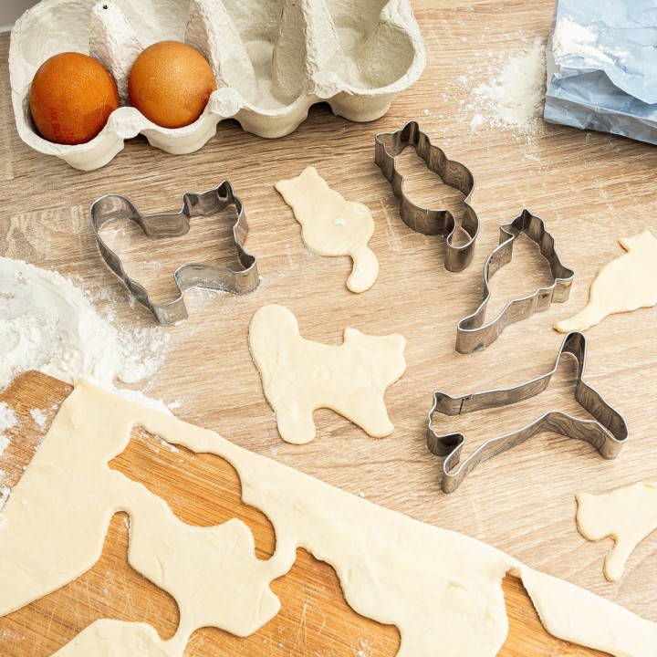 Formine per biscotti Gatti