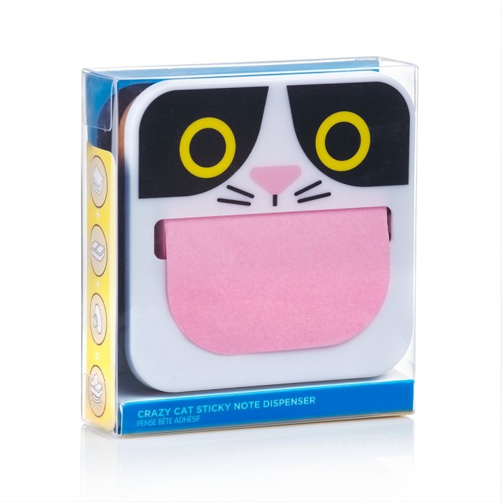 Foglietti adesivi Crazy Cat