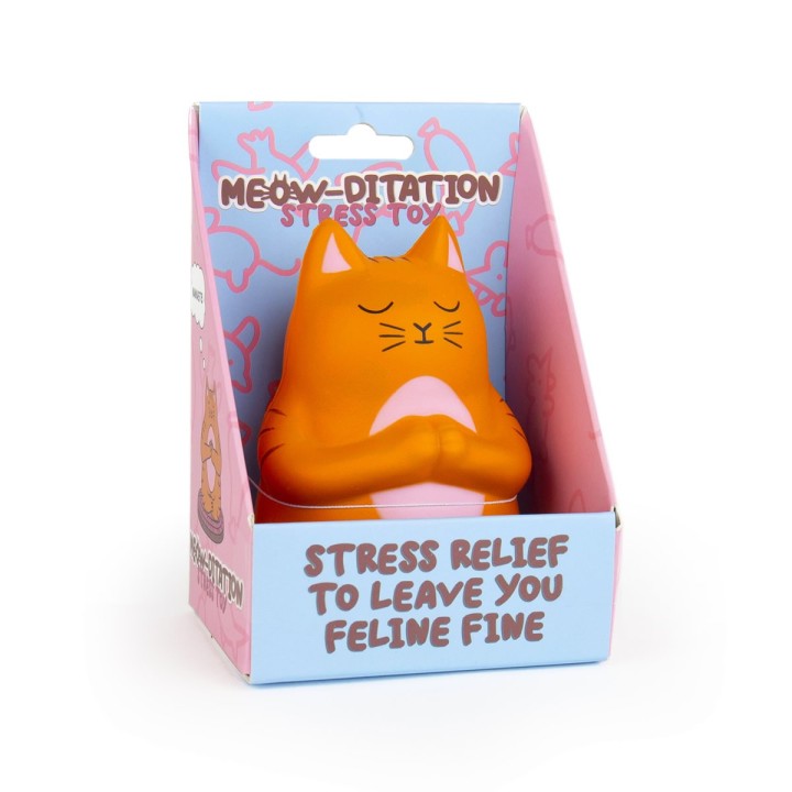 Gatto meditabondo antistress
